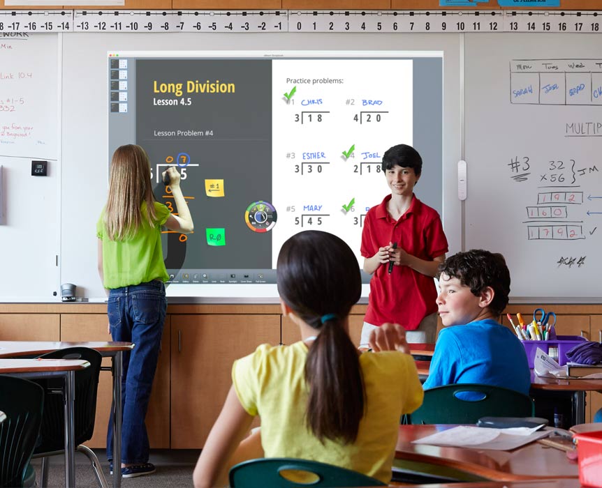 Le tableau numérique interactif en maternelle 